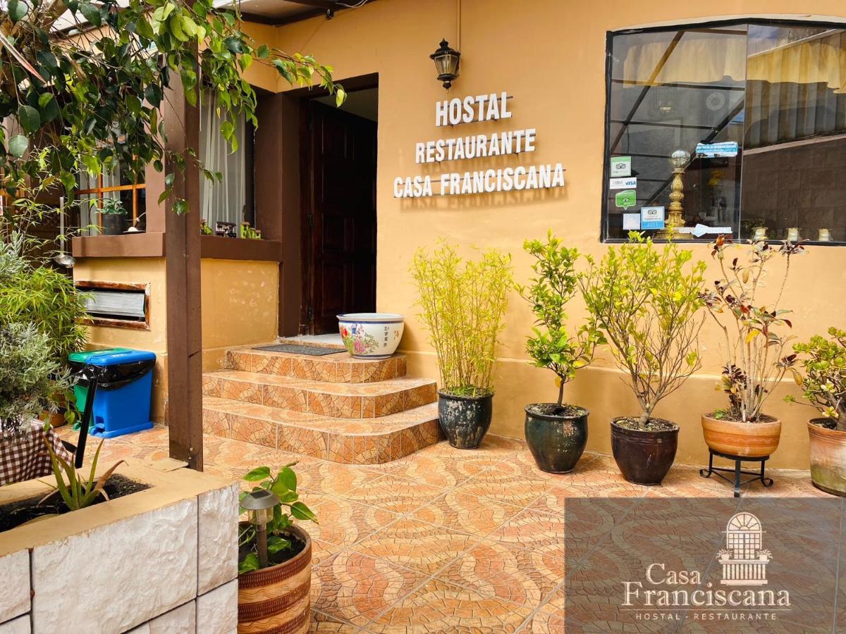 Casa Franciscana Quito Dış mekan fotoğraf